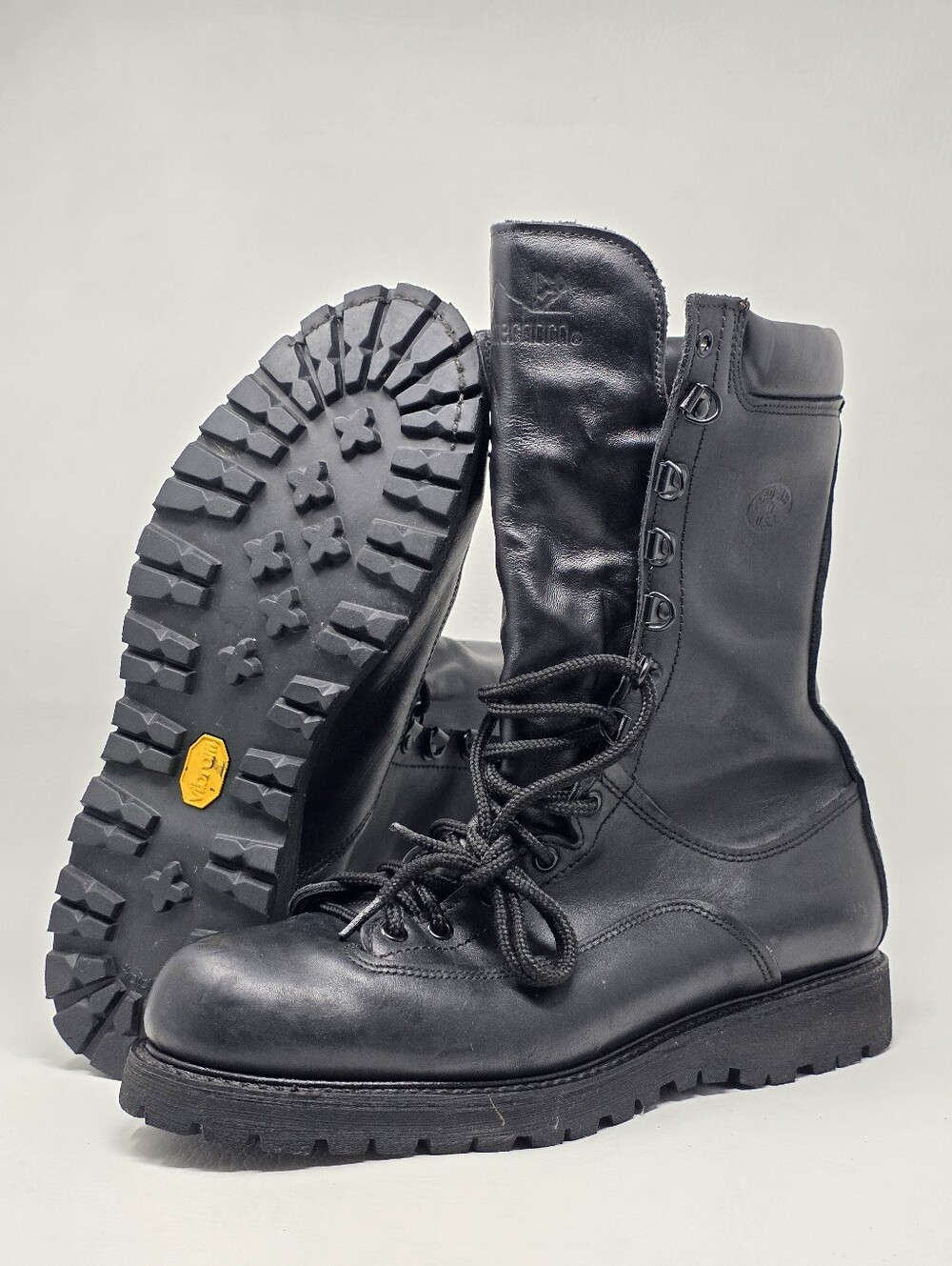 Matterhorn Mens 10" 1949 Gore-Tex Military Combat Boots Black Leather Size 10.5W